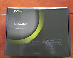 Zkteco 8-Port Poe Switch (Transmission Distance 250 Meters)