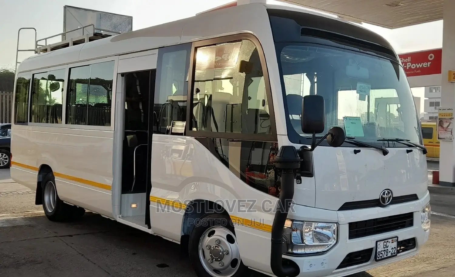 Car Rentals. Toyota Coaster Buses for Hire / Rent in Ghana