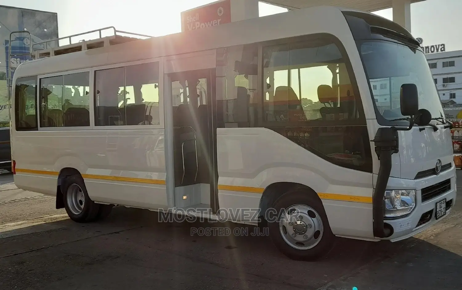 Car Rentals. Toyota Coaster Buses for Hire / Rent in Ghana
