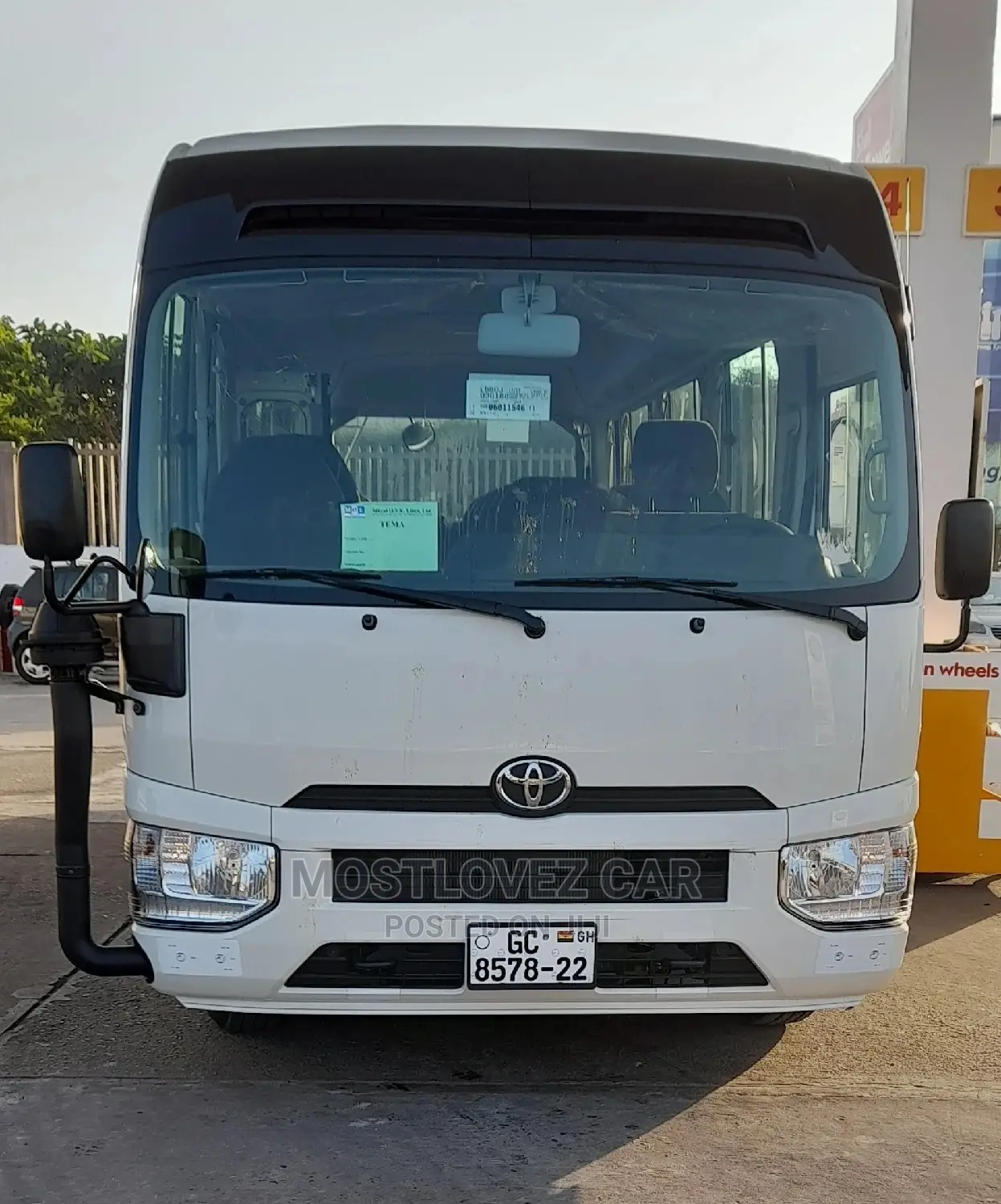 Car Rentals. Toyota Coaster Buses for Hire / Rent in Ghana