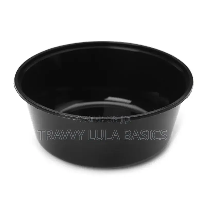 Microwave Black Oval 1000ml