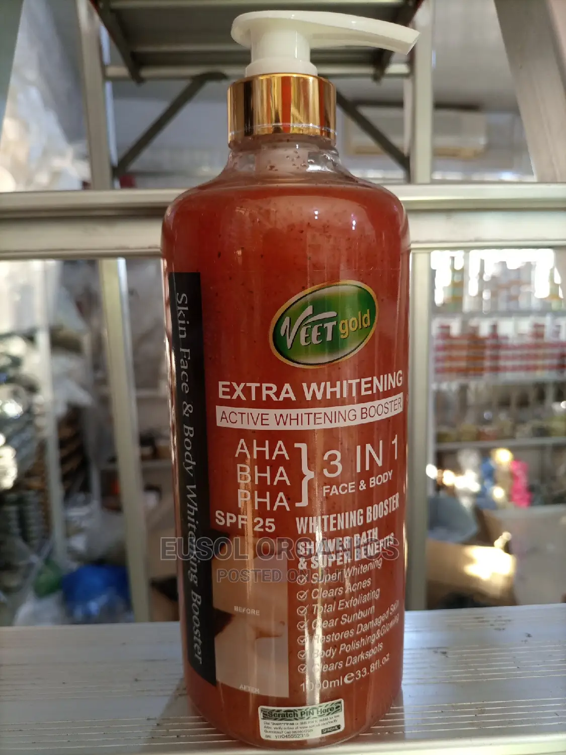 Veet Gold Shower Gel