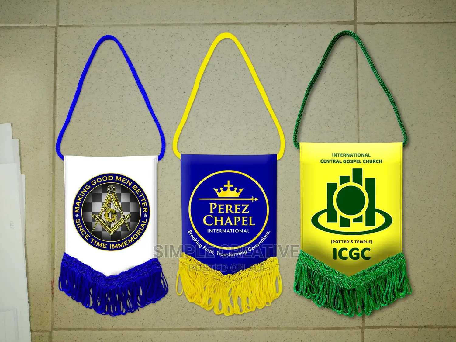 Customize Car Pennant