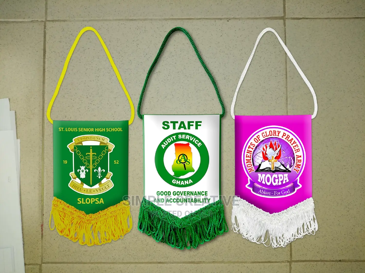 Customize Car Pennant