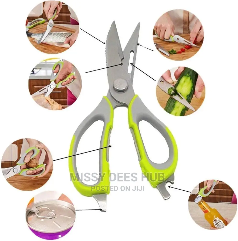 Kitchen Scissors With Magnetic Holder