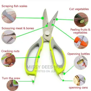 Kitchen Scissors With Magnetic Holder