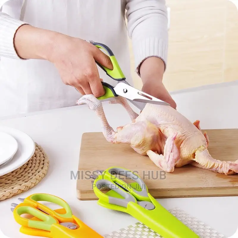 Kitchen Scissors With Magnetic Holder