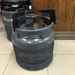 Brand New 6kg Gas Cylinder With Strong Black Clamp for Sale