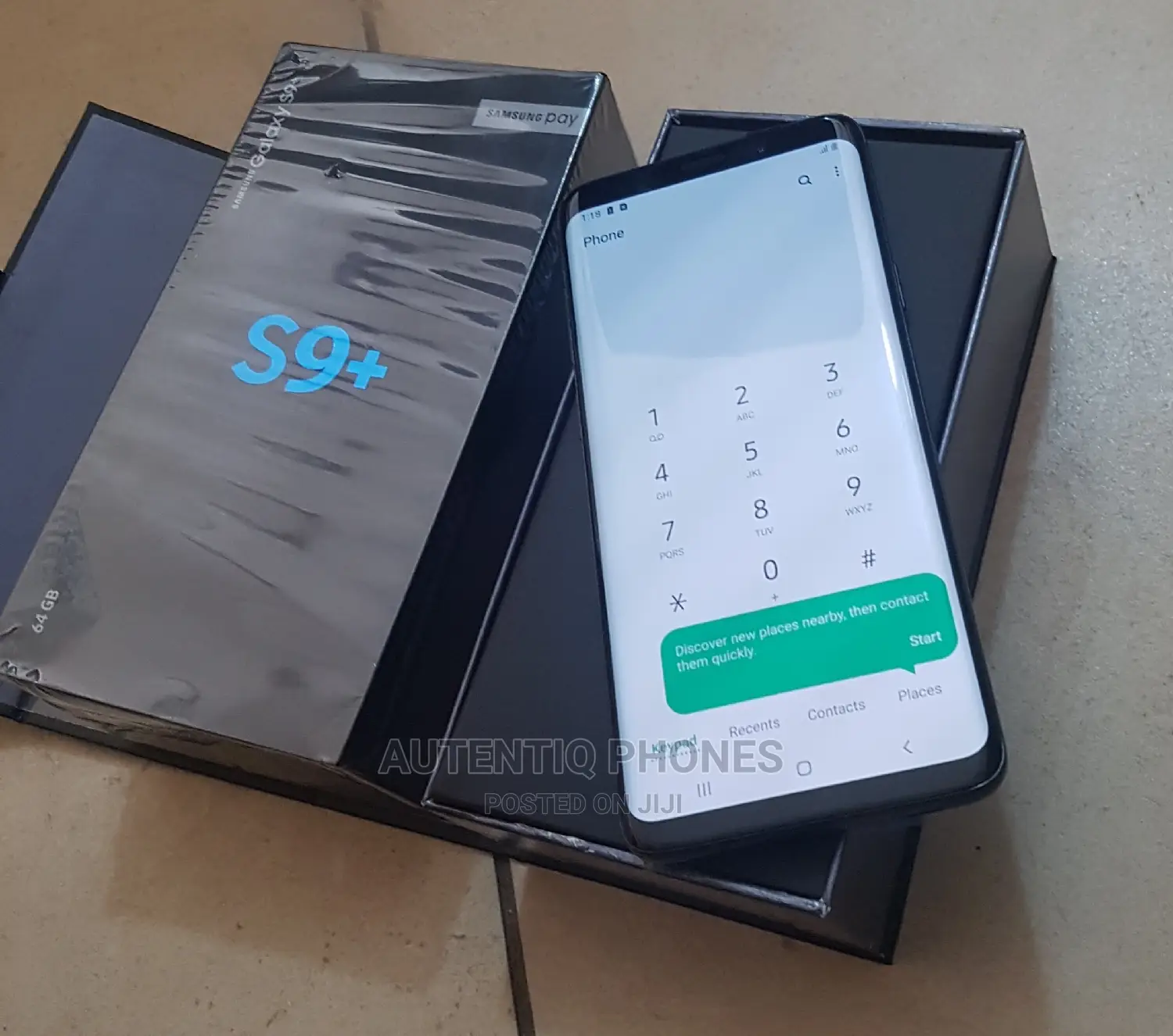 New Samsung Galaxy S9 Plus 64 GB Black