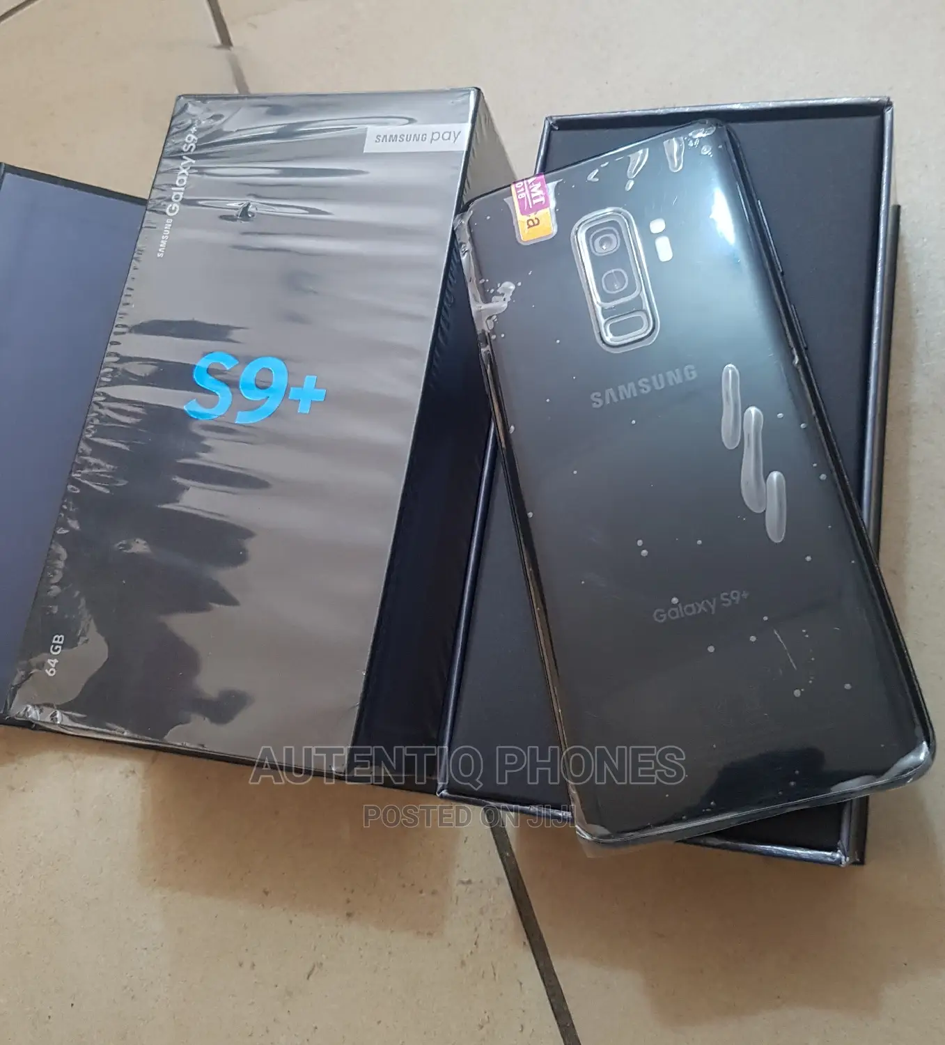 New Samsung Galaxy S9 Plus 64 GB Black