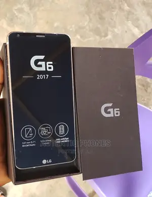 New LG G6 64 GB Black