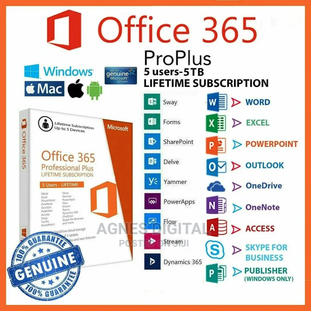 Office 365 Apps for Enterprise (20 Devices)