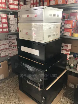 4u Cabinet 520x400x240mm With Extension Board, Fan and Tray
