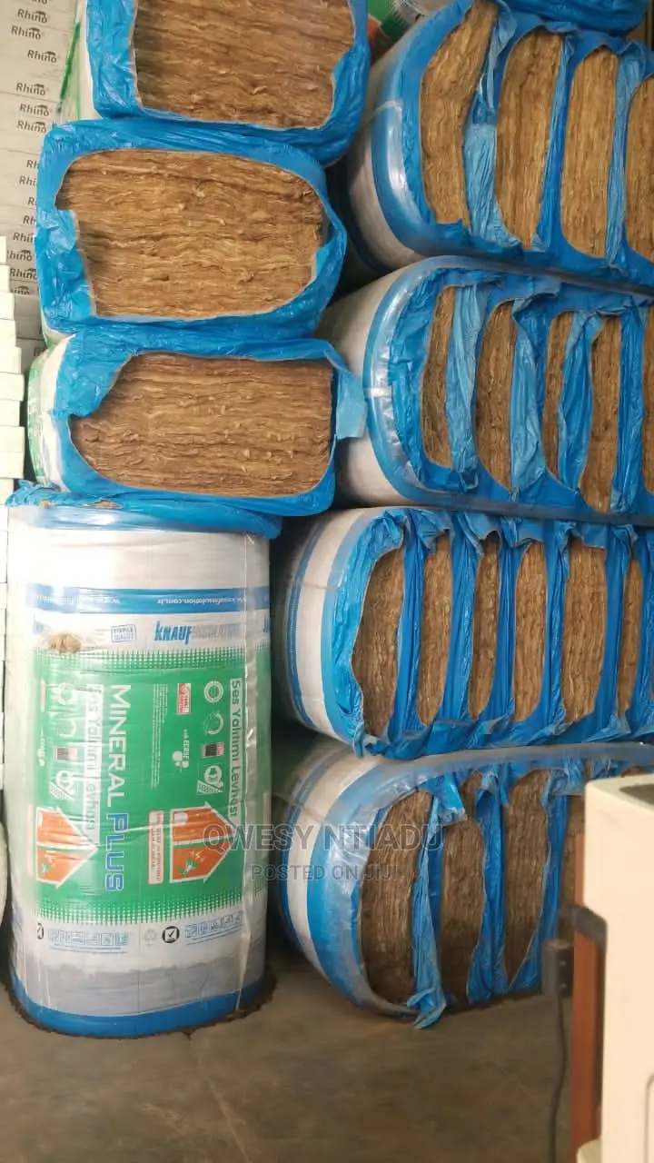 Insulation Mineral Wool and Fiber Glass Wool