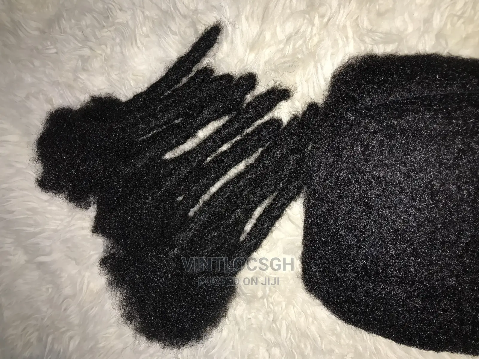 Aunthentic Permanent And Temporal Locs Extensions In Ghana