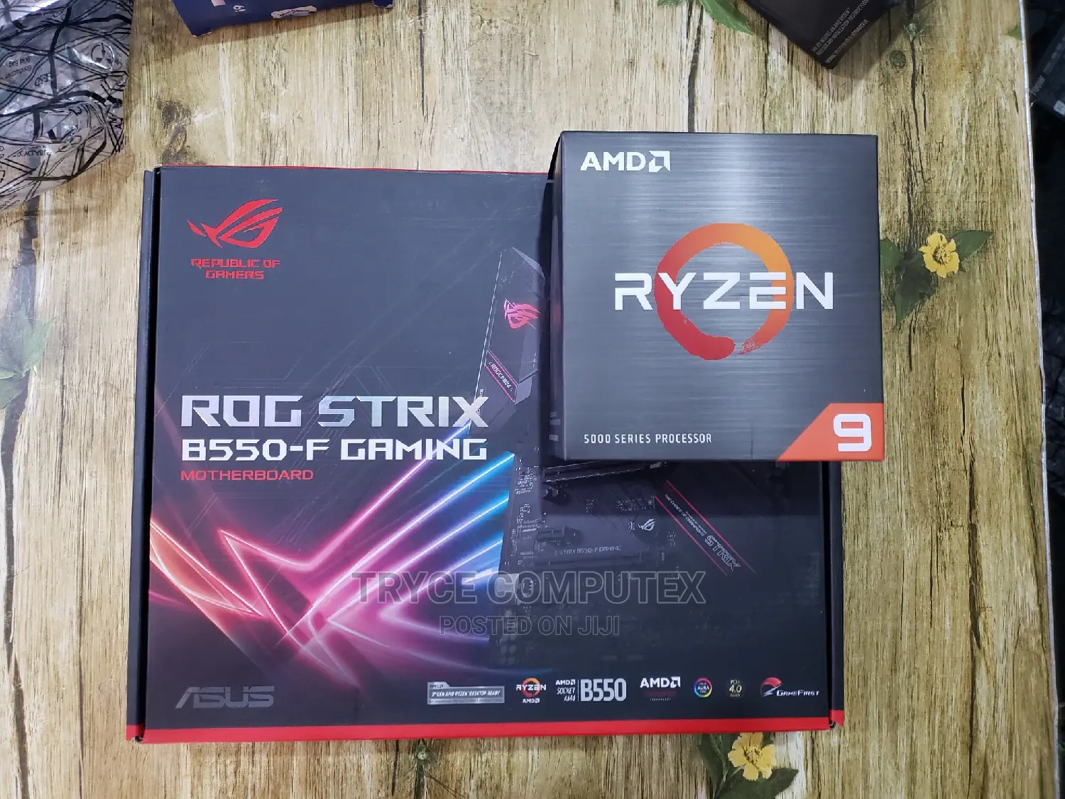 Amd Ryzen 9 5900x 12c/24t B550 Asus Strix Rog Morning