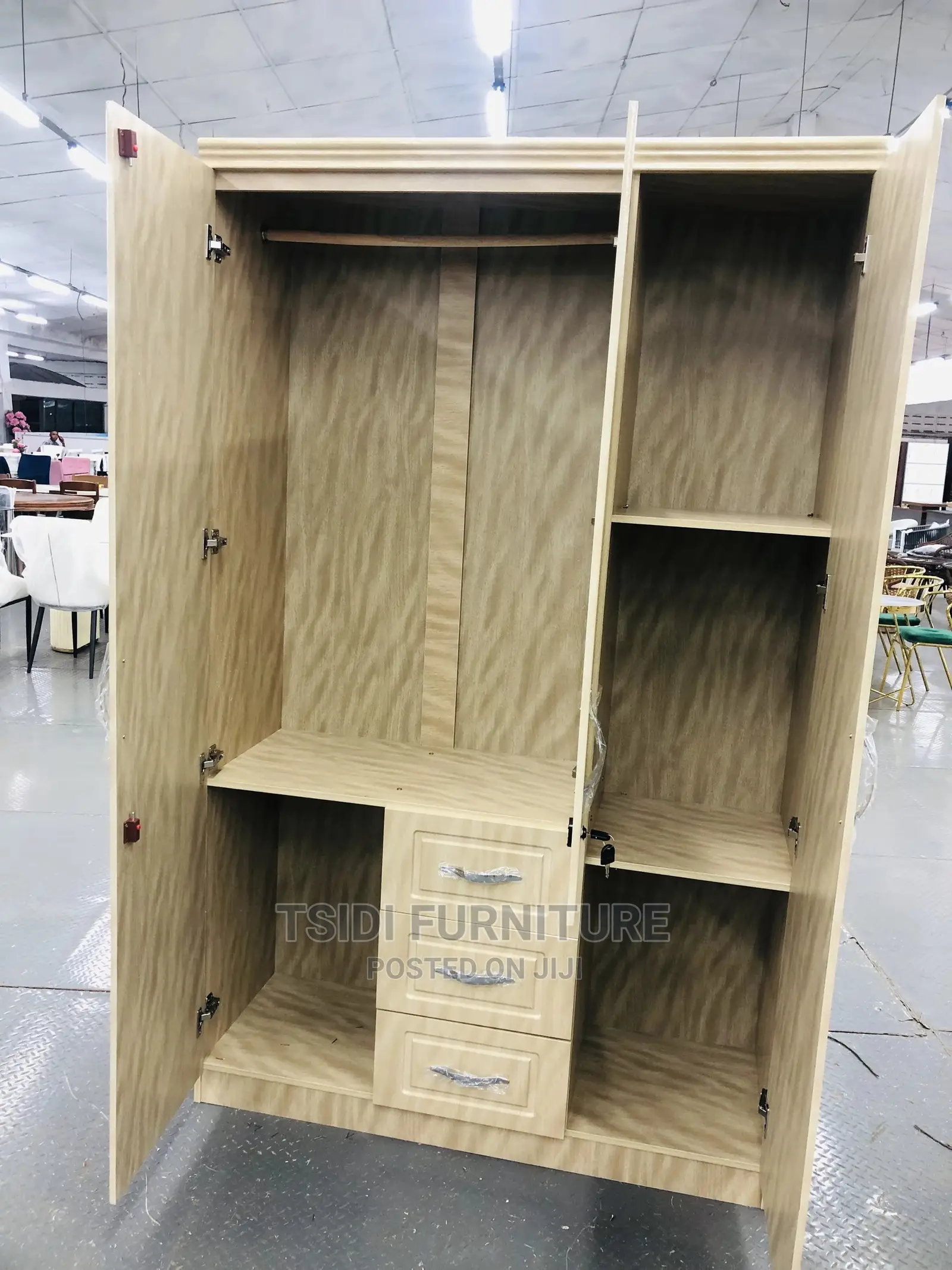 Classic Three Door Wardrobe