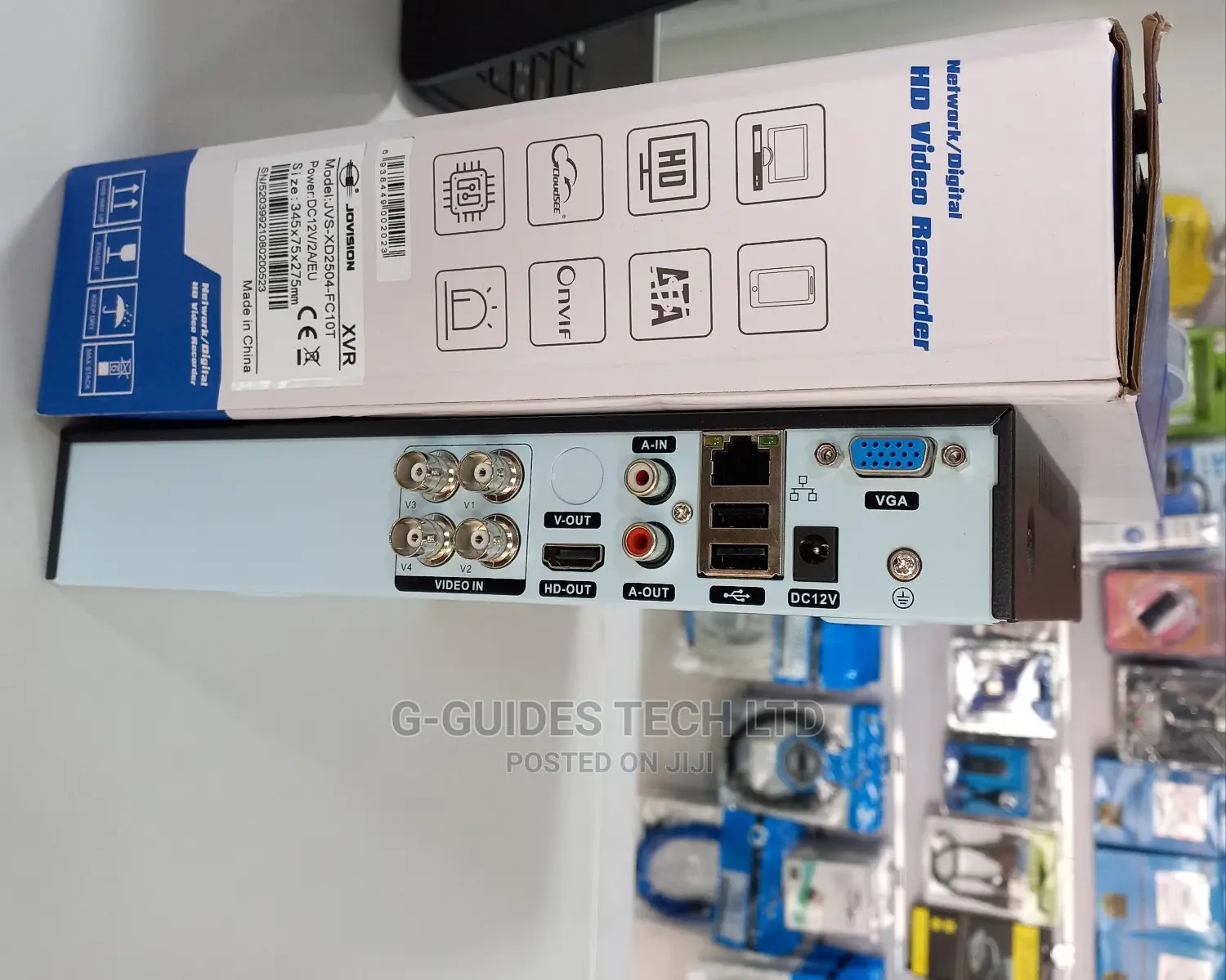Jvs-Xd2504-Fc10t 4ch 5mn Xvr