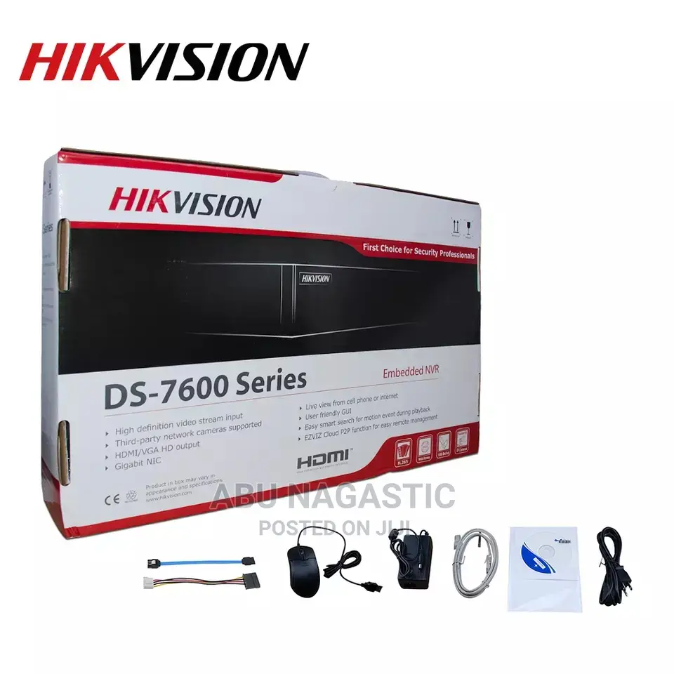 Hikvision 16 NVR Poe 4k