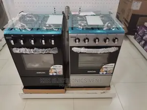 Bruhm 50*50 4burner Gas Cooker Oven Black