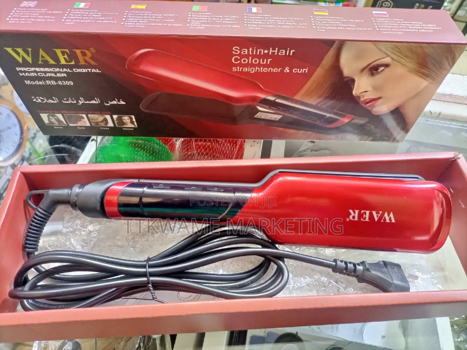 Straightener And Curler
