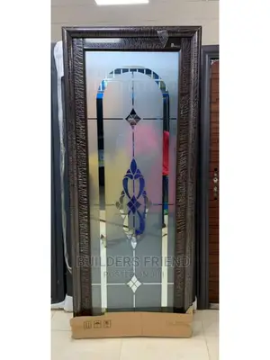 Tempered Glass Bathroom Door+Frame Accessories