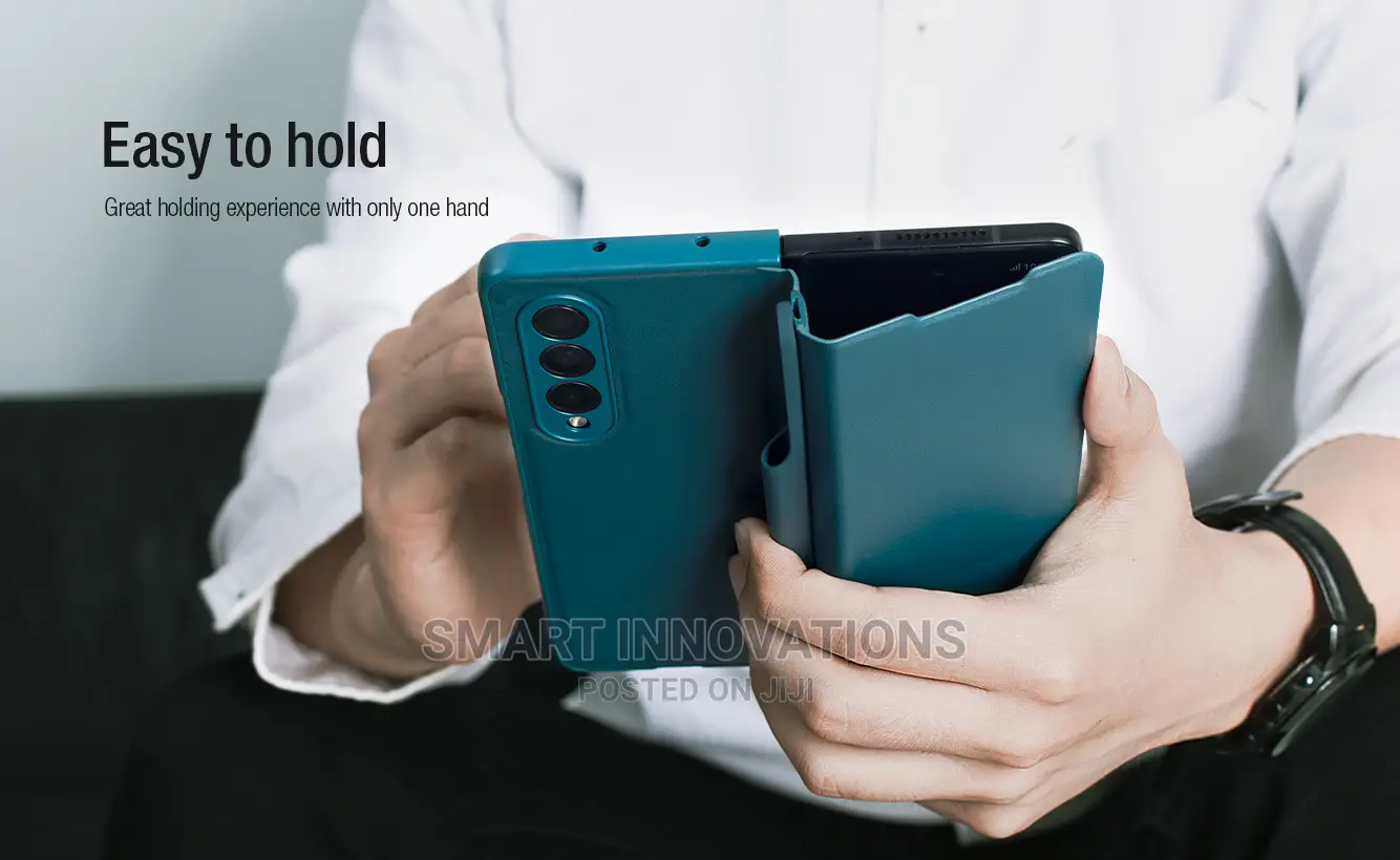 Galaxy Z Fold 5 | Z Fold 4 Qin Leather Case With Pen Holder