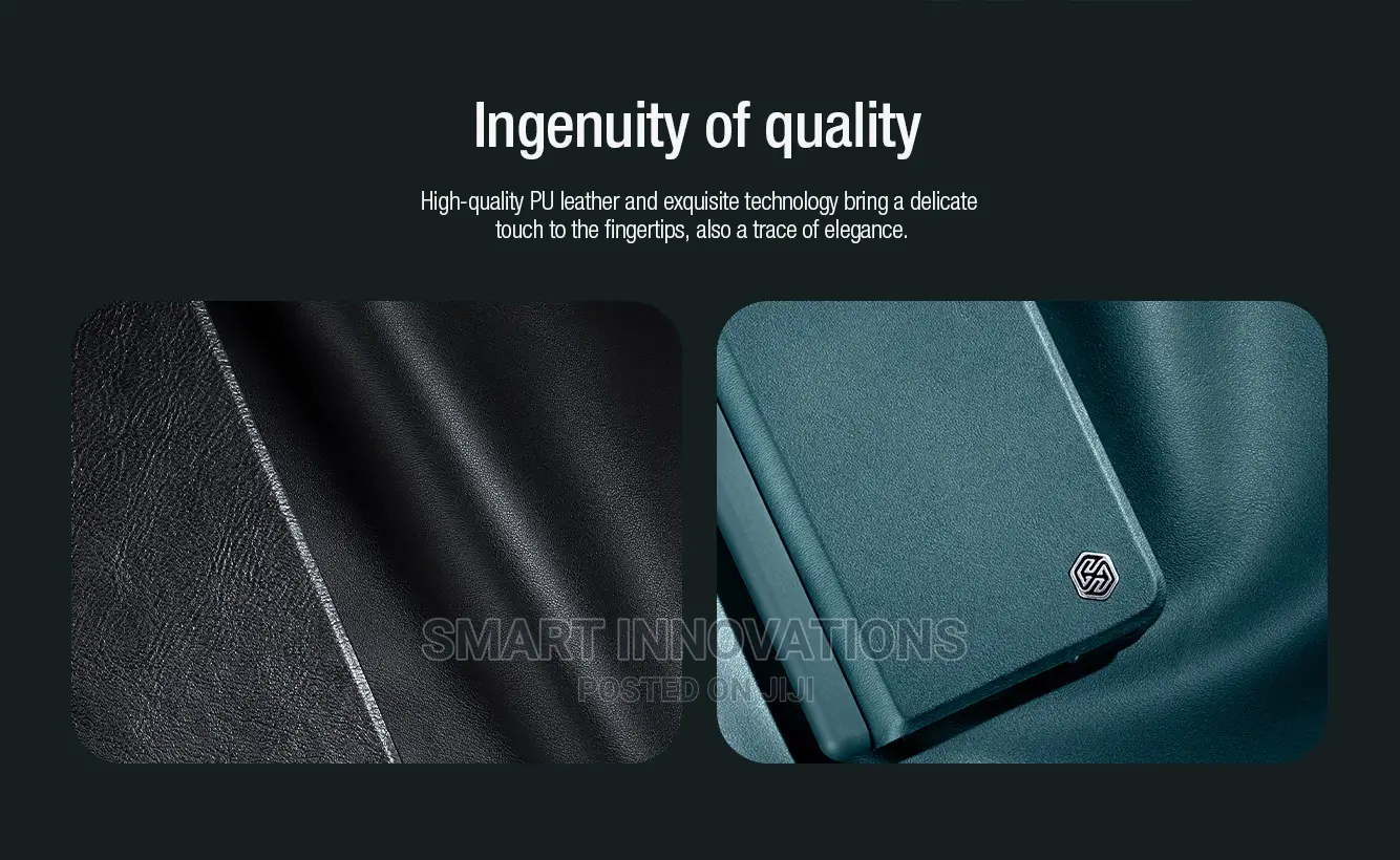 Galaxy Z Fold 5 | Z Fold 4 Qin Leather Case With Pen Holder