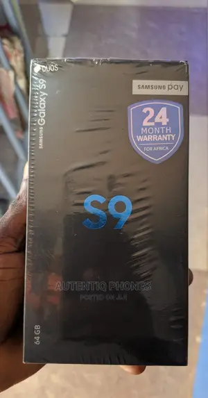 New Samsung Galaxy S9 64 GB Black