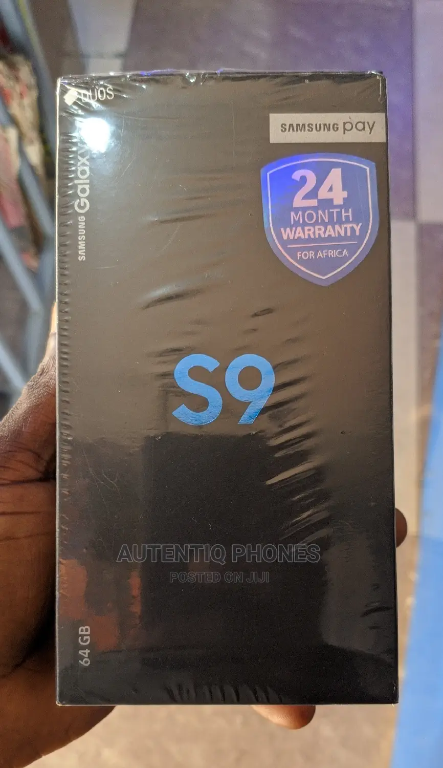New Samsung Galaxy S9 64 GB Black