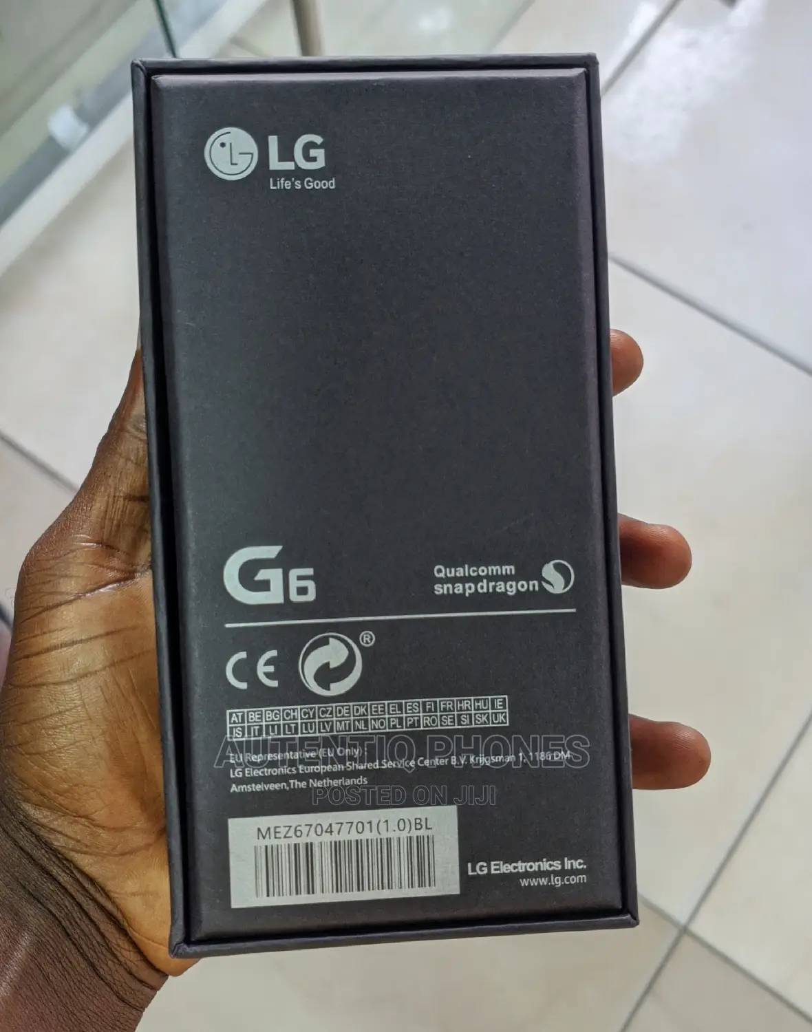 New LG G6 64 GB Gray