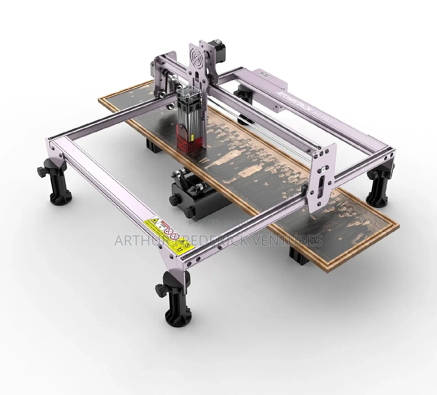 Latest Engraving Cutting Machine 40w + Rotary Roller