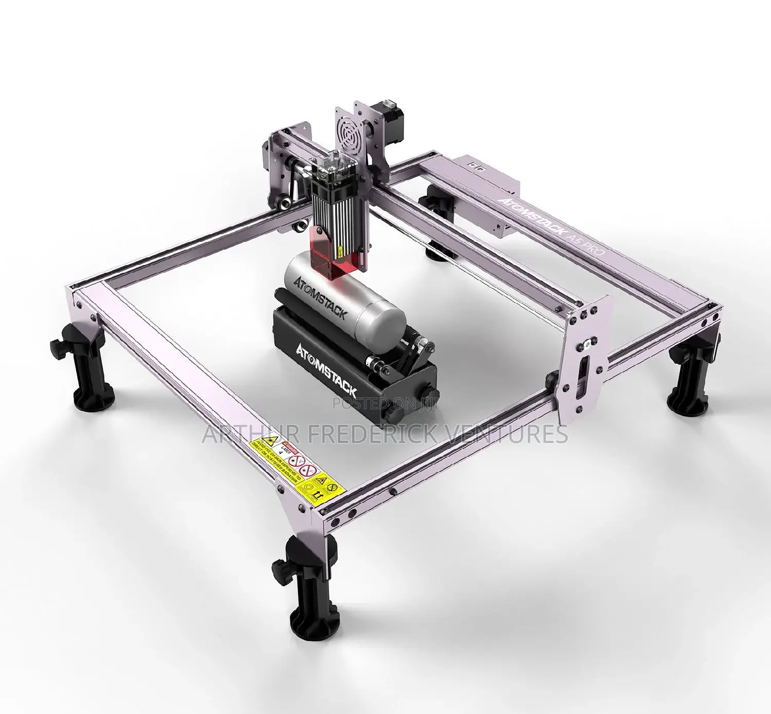 Latest Engraving Cutting Machine 40w + Rotary Roller