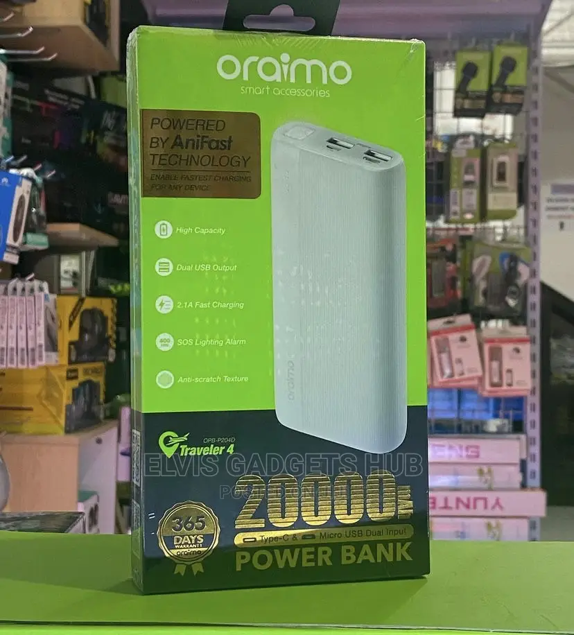 Oraimo Traveler 4 20000mah Power Bank