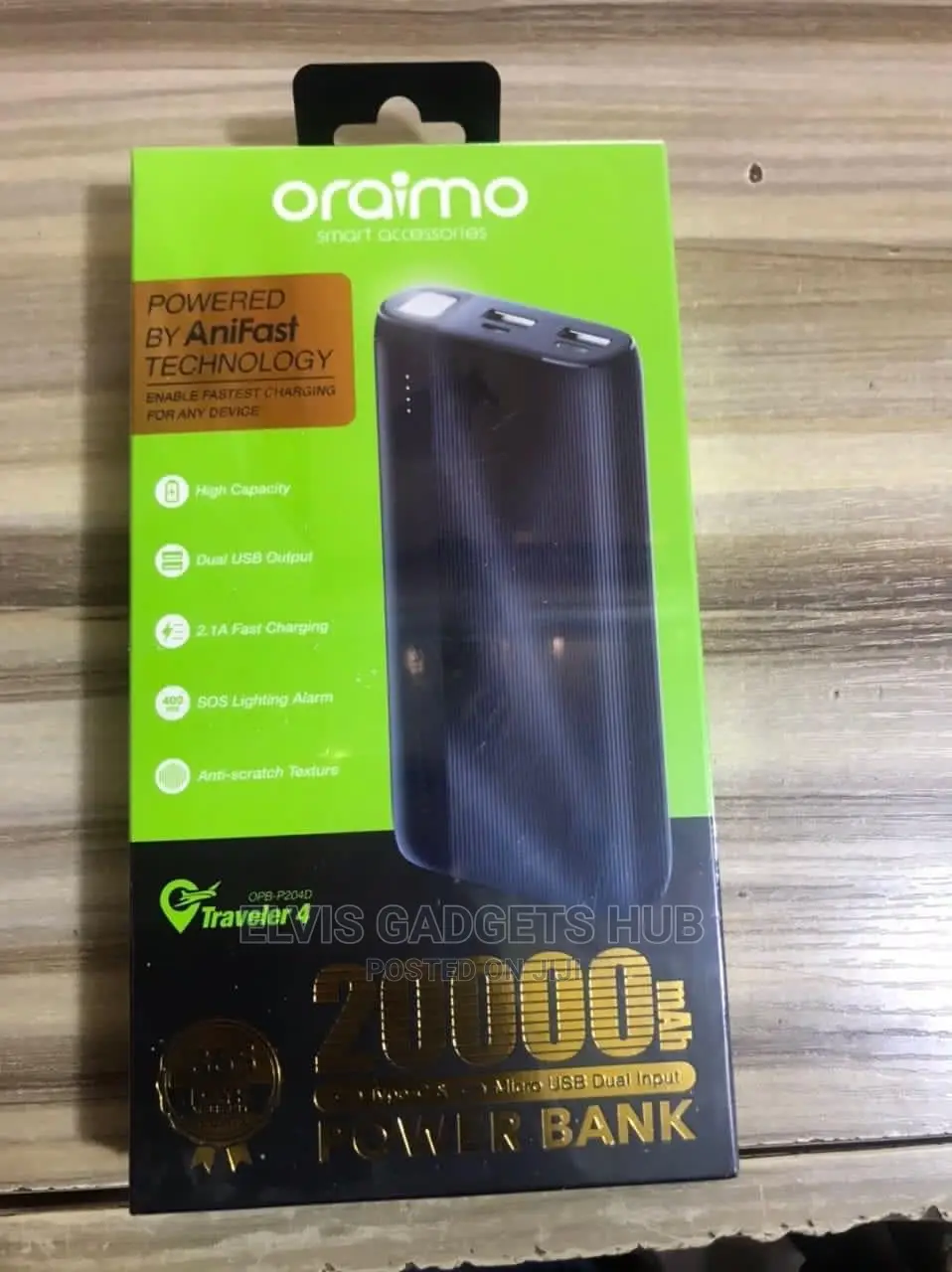 Oraimo Traveler 4 20000mah Power Bank