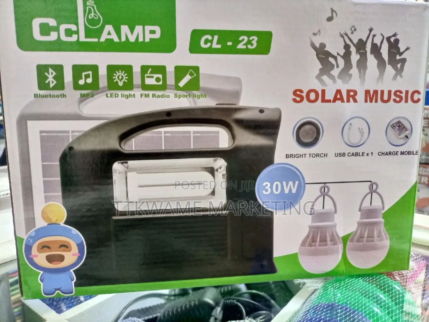 Solar Energy Light and Radio