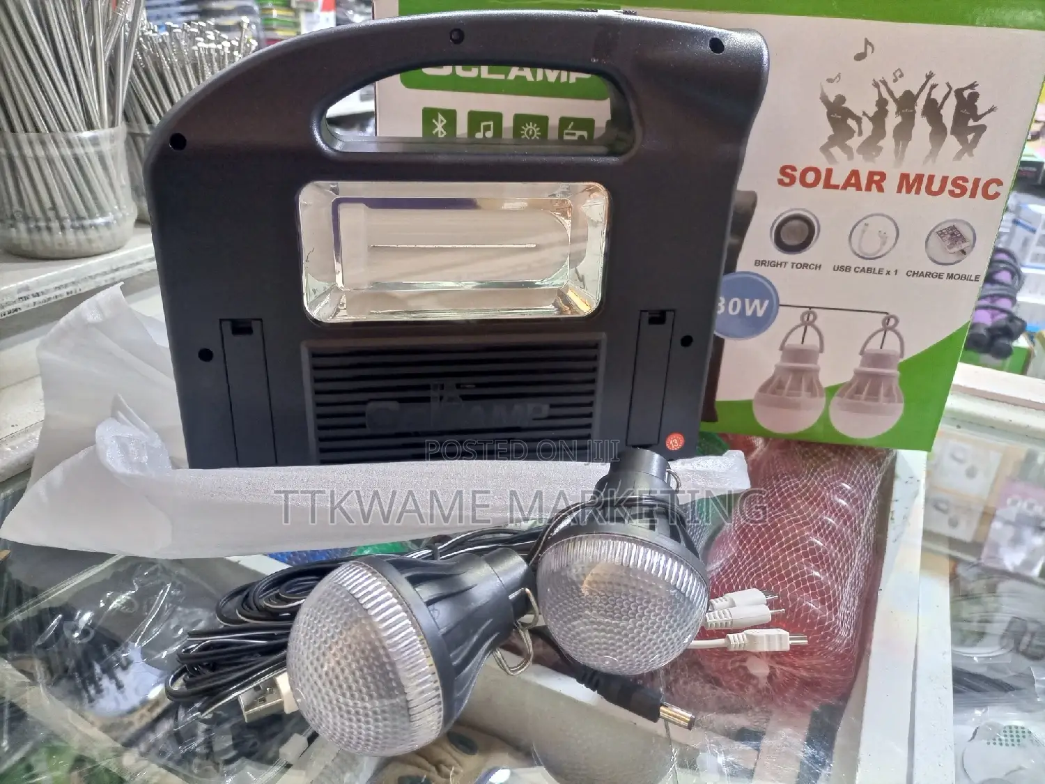 Solar Energy Light and Radio
