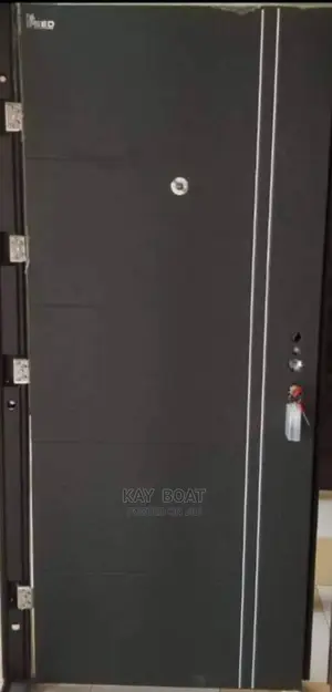 Black Standard Door With All Accessories