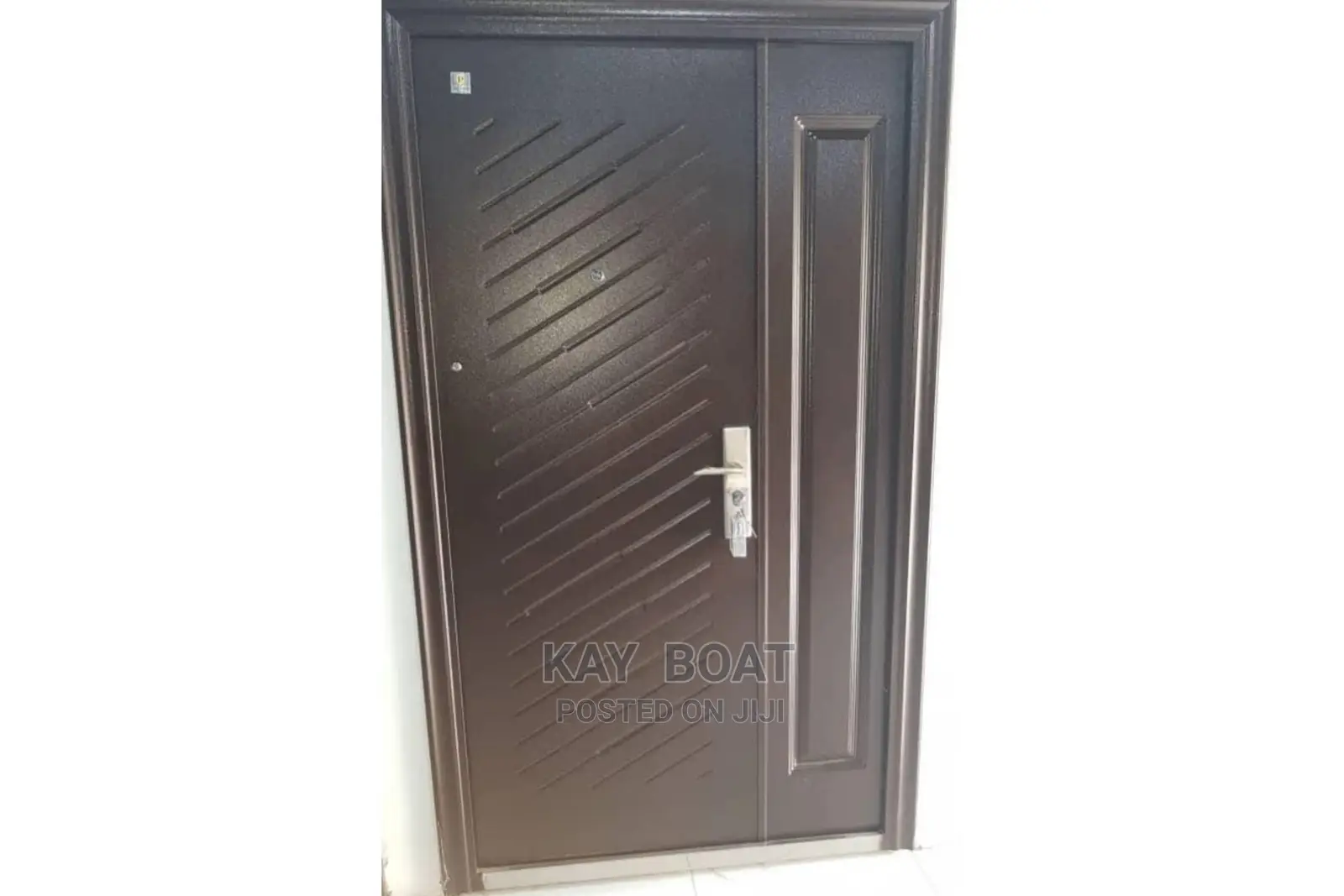 Solid Brown Door With All Accessories Available