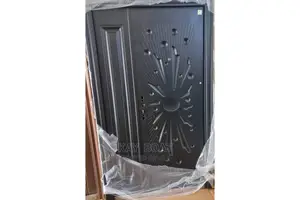Strong Decent Black Door With All Accessories Available