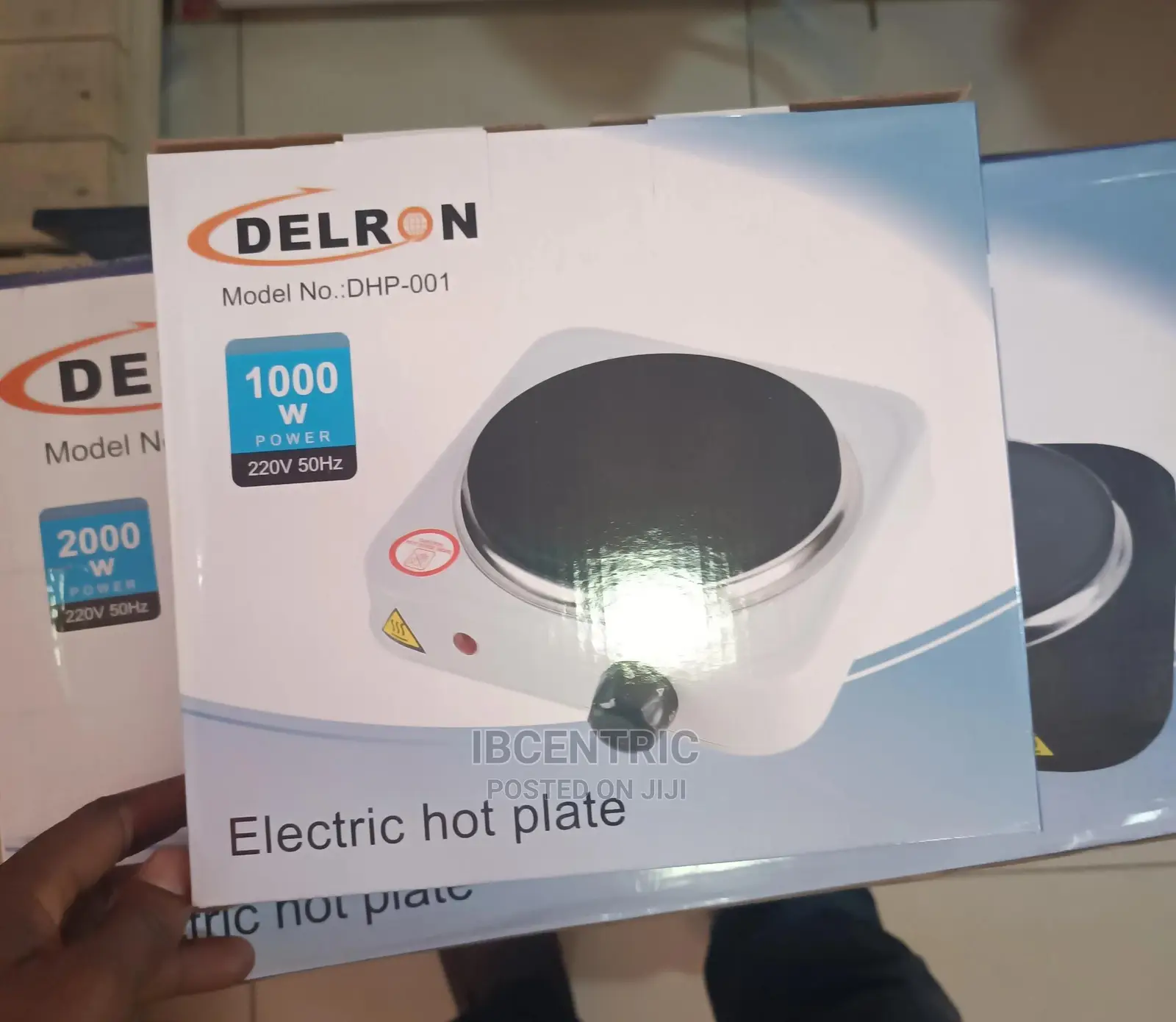 Delron 1 Burner Electric Hot Plate