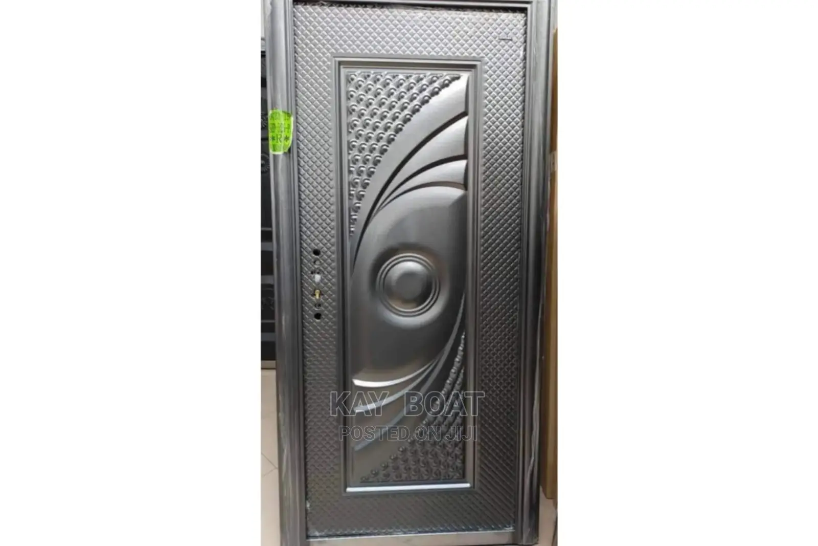 Decent Black Door With All Accessories