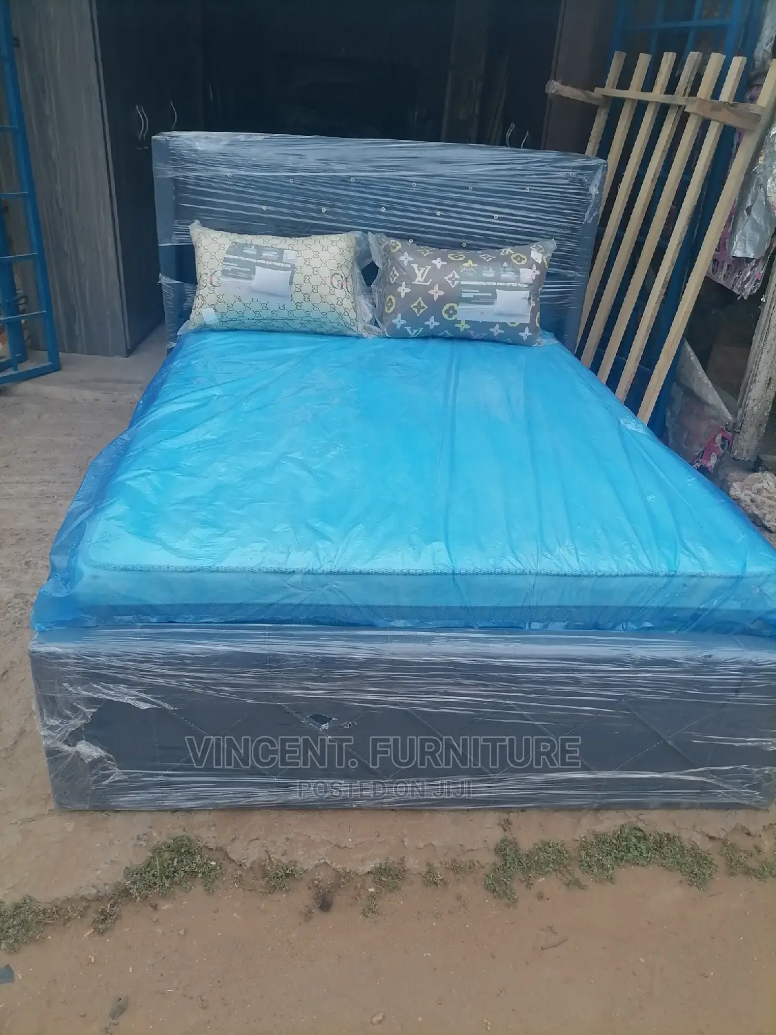 Double Bed and Mattress Available
