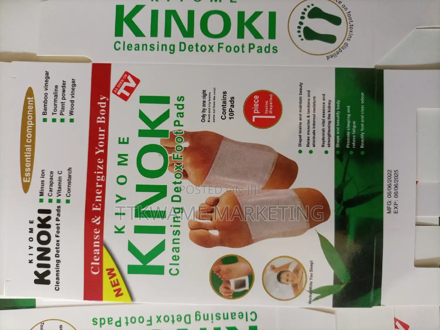 Kinoki Cleaning Detox Food Pad