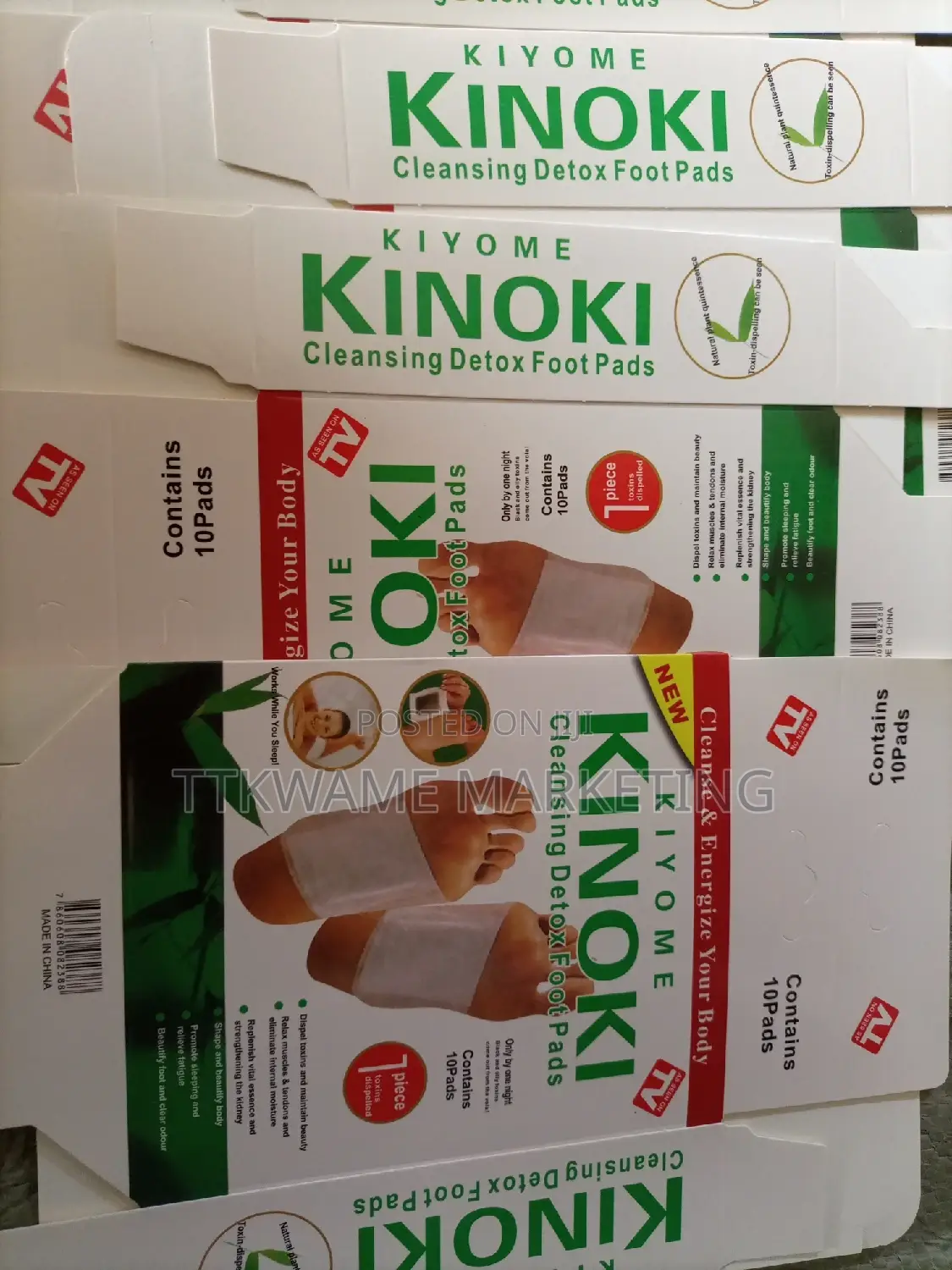 Kinoki Cleaning Detox Food Pad
