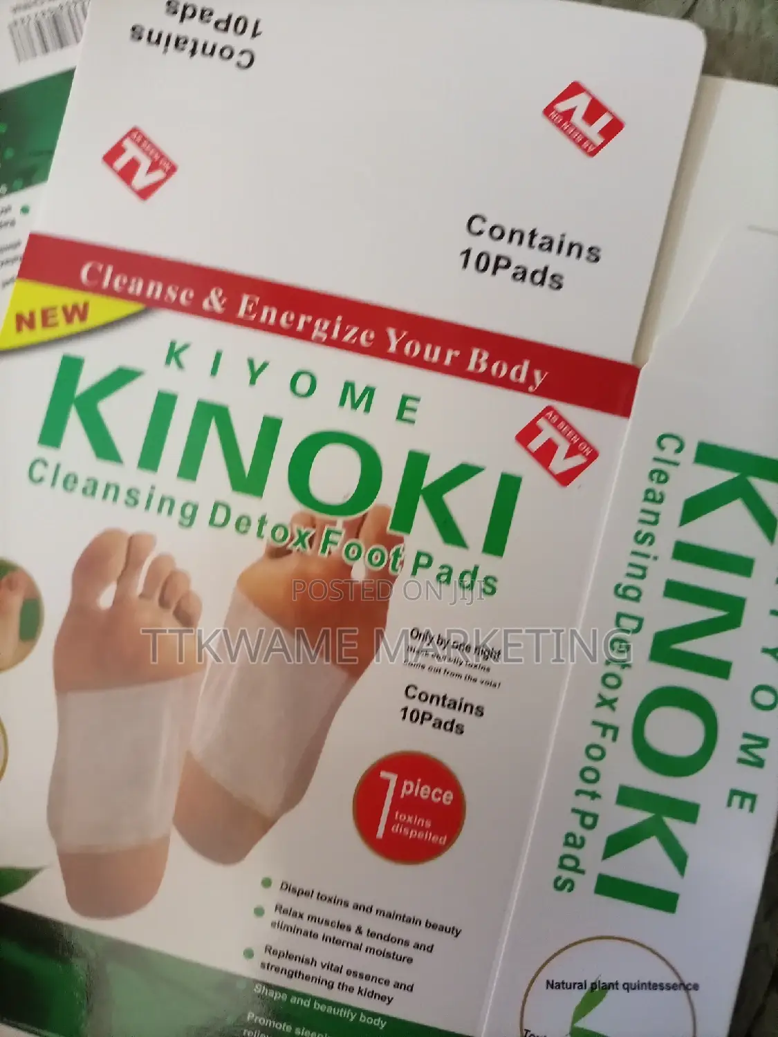 Kinoki Cleaning Detox Food Pad