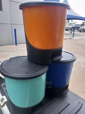 Waste Bin With Step On Pedal