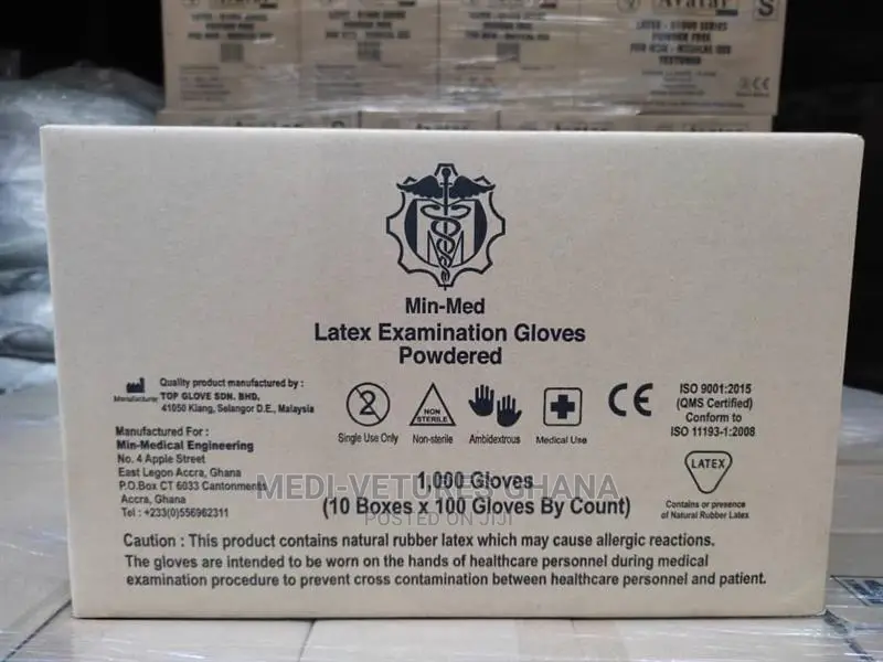 Latex Examination Gloves