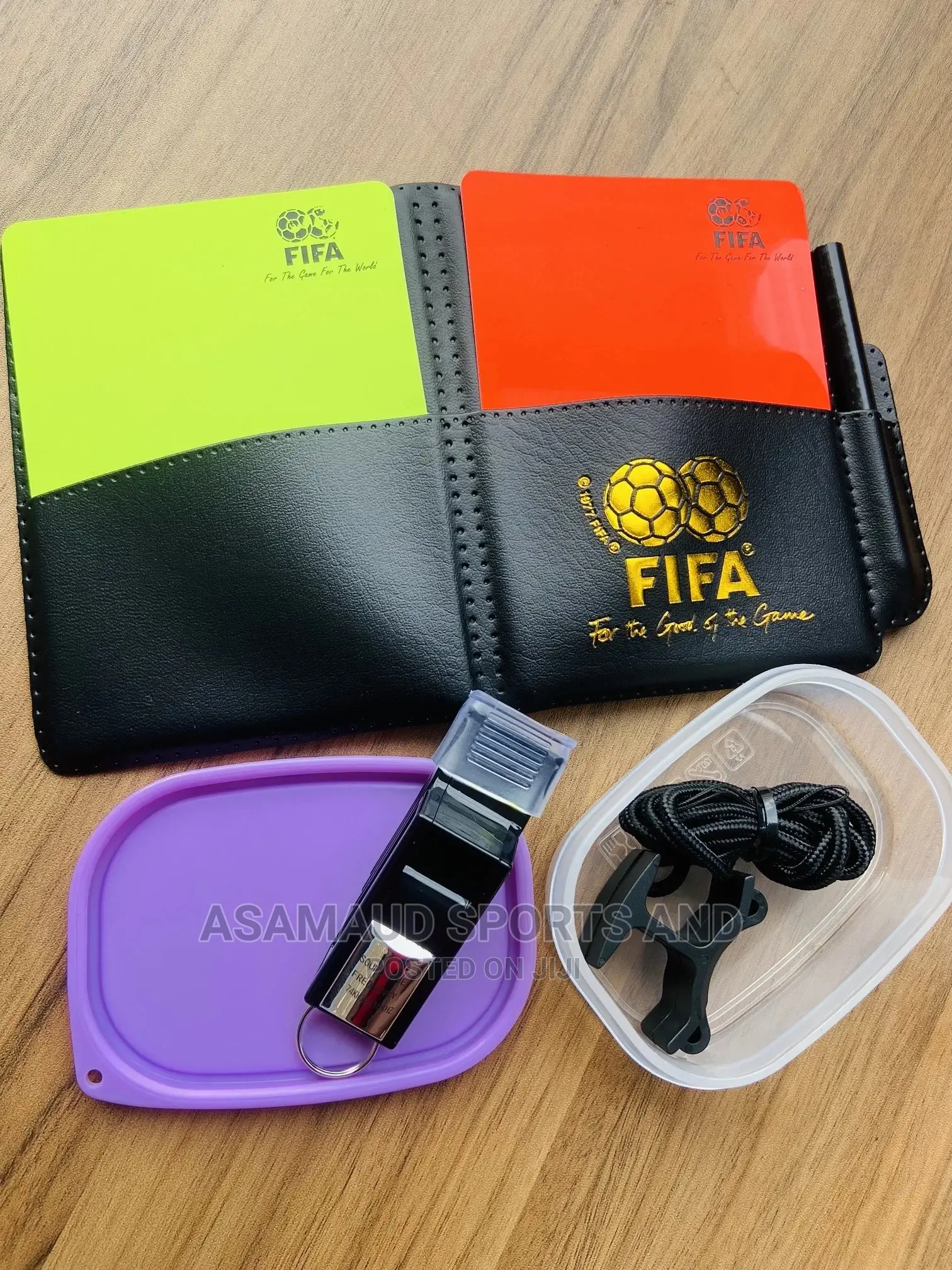 Original Fifa Whistle And Card At Cool Price