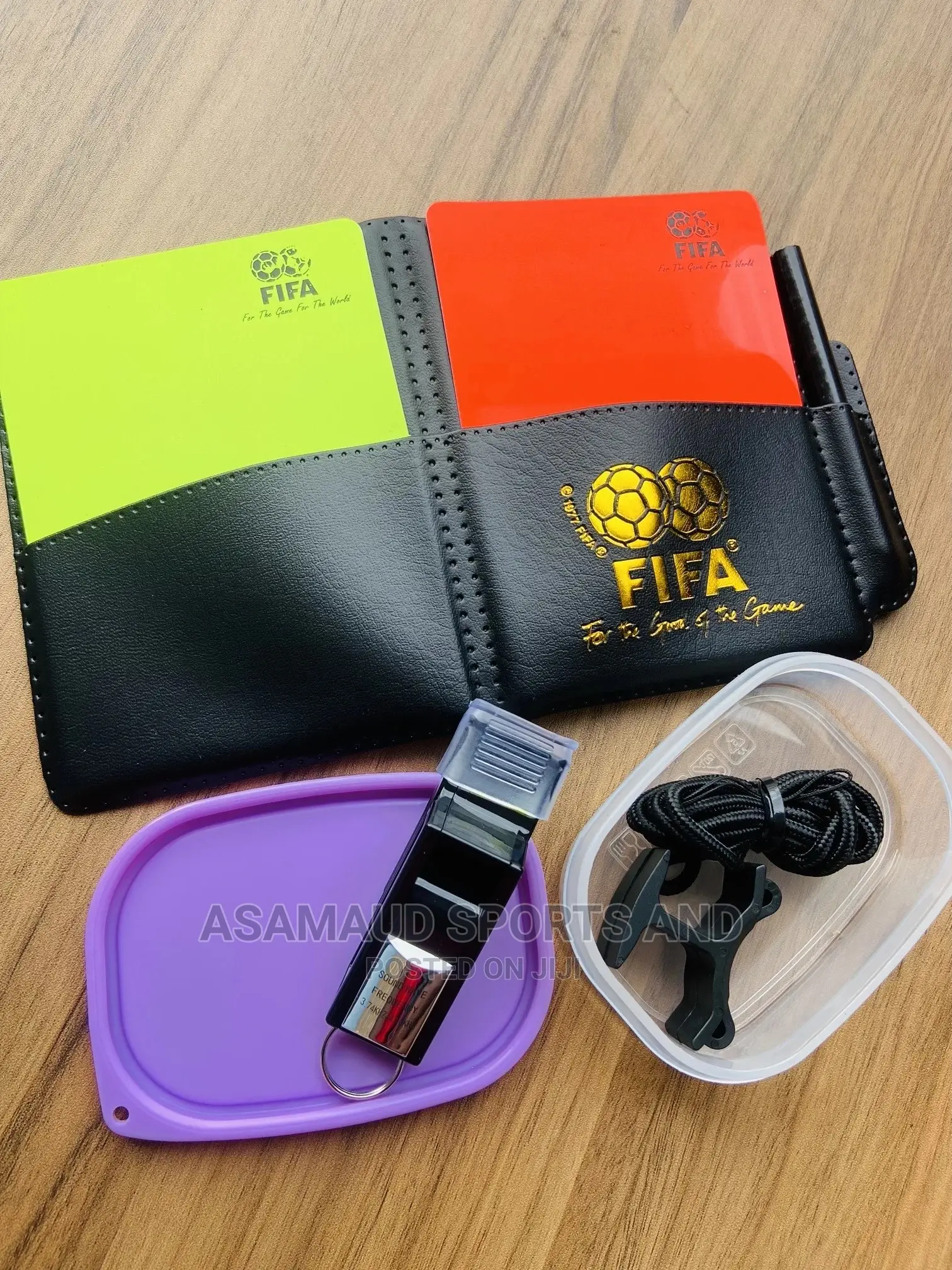 Original Fifa Whistle And Card At Cool Price